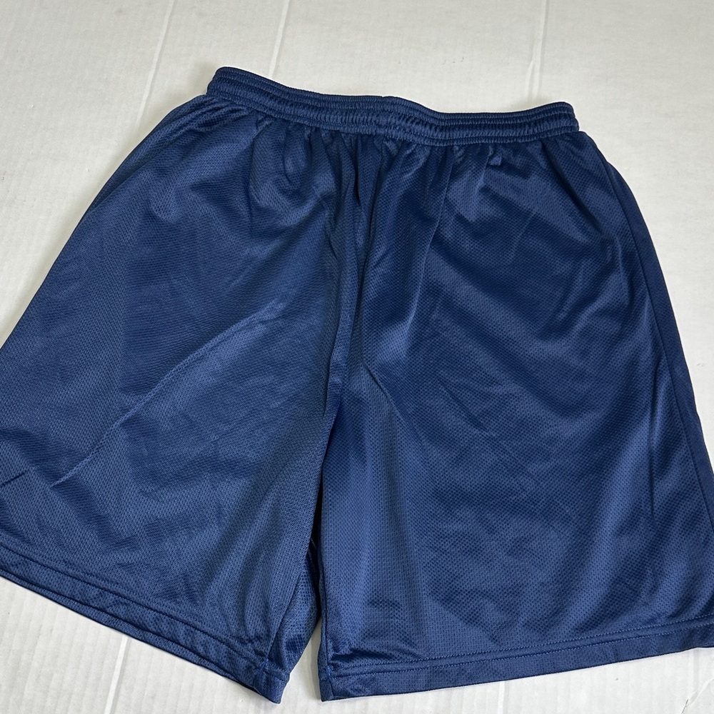 Soffe Nylon Mesh 7” Short Navy Men’s Medium Pull On‎ Activewear Basketball Gym